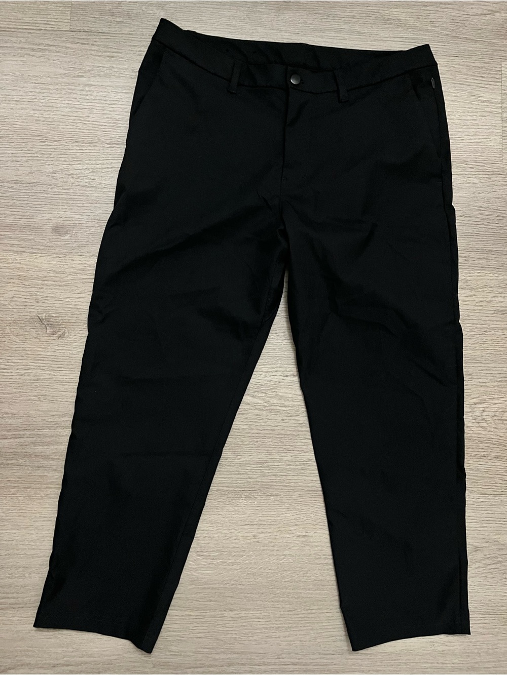 lululemon athletica Commission Slim Black Men's Casual Chinos 34x30